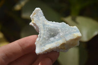 Natural Etched Blue Chalcedony Specimens x 24 From Nsanje, Malawi