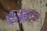 Natural Amethystos Amethyst Clusters x 37 From Kwaggafontein, South Africa