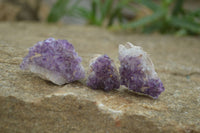 Natural Amethystos Amethyst Clusters x 37 From Kwaggafontein, South Africa