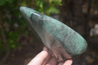 Polished Fuchsite Quartz Standing Free Form x 1 From Madagascar