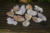 Natural Spirit Quartz Clusters x 12 From Boekenhouthoek, South Africa