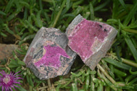 Natural Salrose Cobaltion Dolomite Specimens x 12 From Kakanda, Congo