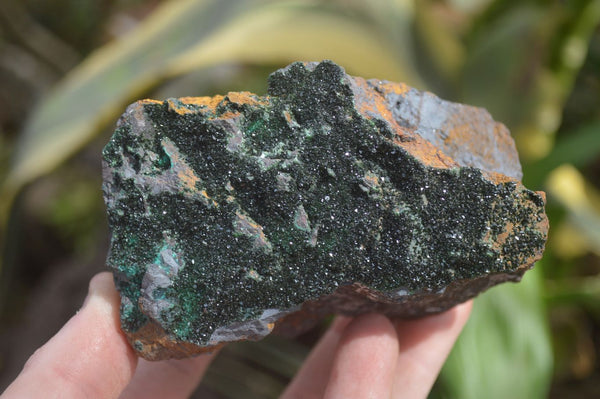 Natural Libethenite Crystals On Dolomite Matrix Specimens x 2 From Shituru, Congo