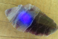 Polished Watermelon Fluorite Slices x 6 From Uis, Namibia