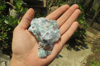 Natural Ball Malachite On Quartz Matrix Specimens x 6 From Congo