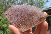 Polished Amethyst Agate Plates x 6 From Mahajanga, Madagascar