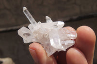 Natural Clear Quartz Crystal Clusters x 35 From Madagascar