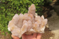 Natural Amethyst Spirit Quartz Cluster x 1 From Boekenhouthoek, South Africa