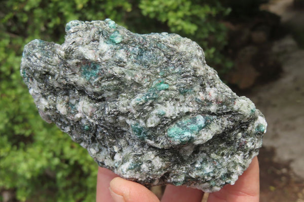 Natural Rare Emerald Mica In Matrix Cobbed Specimens x 6 From Mutoko, Zimbabwe