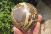 Polished Septerye Spheres x 6 From Mahajanga, Madagascar