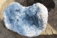 Natural Blue Celestite Geode Specimen x 1 From Sakoany, Madagascar