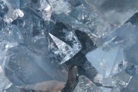 Natural Blue Celestite Geode Specimen x 1 From Sakoany, Madagascar