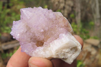 Natural Ametrine Spirit Quartz Clusters x 12 From Boekenhouthoek, South Africa