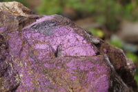 Natural Metallic Purpurite Cobbed Specimens x 6 From Erongo, Namibia