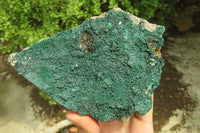 Natural Crystalline Malachite Specimens x 2 From Kasompe, Congo