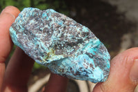 Natural Shattuckite Matrix Cobbed Specimens x 7 From Namibia