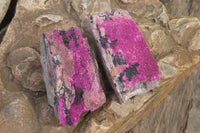 Natural Salrose Cobaltion Dolomite Specimens x 6 From Kakanda, Congo