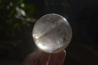 Polished Clear Quartz Crystal Balls x 2 From Madagascar