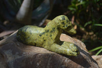 Hand Made Animal Stone Carvings x 2 From Zimbabwe