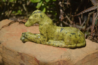 Hand Made Animal Stone Carvings x 2 From Zimbabwe