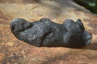 Hand Made Animal Stone Carvings x 2 From Zimbabwe