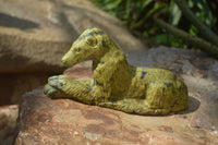 Hand Made Animal Stone Carvings x 2 From Zimbabwe