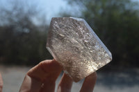 Polished Smokey Quartz Crystal Points x 4 From Madagascar