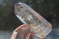 Polished Smokey Quartz Crystal Points x 4 From Madagascar