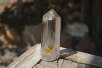 Polished Smokey Quartz Crystal Points x 4 From Madagascar