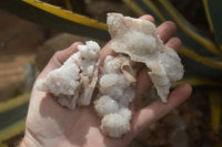 Natural Drusy Mountain Quartz Specimens x 15 From Alberts Mountain, Lesotho