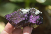 Natural Metallic Purpurite Cobbed Specimens x 12 From Erongo, Namibia