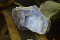 Natural Blue Lace Agate Geode Specimens x 2 From Nsanje, Malawi