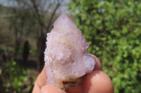 Natural Amethyst Spirit Quartz Clusters x 20 From Boekenhouthoek, South Africa