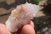 Natural Amethyst Spirit Quartz Clusters x 20 From Boekenhouthoek, South Africa