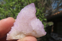 Natural Amethyst Spirit Quartz Clusters x 20 From Boekenhouthoek, South Africa