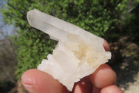 Natural Clear Quartz Crystal Clusters x 35 From Madagascar