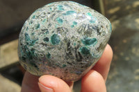 Polished Rare Emerald Mica In Matrix Free Forms x 12 From Mutoko, Zimbabwe