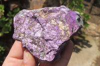 Natural Metallic Purpurite Cobbed Specimens x 6 From Erongo, Namibia