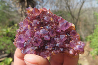 Natural Amethystos Amethyst Specimens x 35 From Kwaggafontein, South Africa