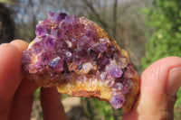 Natural Amethystos Amethyst Specimens x 35 From Kwaggafontein, South Africa