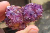 Natural Amethystos Amethyst Specimens x 35 From Kwaggafontein, South Africa