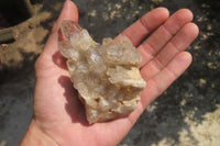 Natural Cascading Quartz Clusters x 6 From Luena, Congo