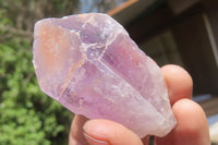 Natural Jacaranda Amethyst Crystals x 12 From Zambia