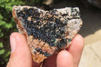 Natural Libethenite Crystals On Dolomite Matrix Specimens x 6 From Shituru, Congo