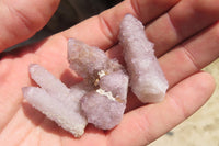 Natural Amethyst Spirit Quartz Crystals x 70 From Boekenhouthoek, South Africa