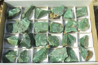 Natural Jade Cobbed Specimens x 24 From Swaziland