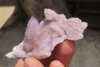 Natural Ametrine Spirit Quartz Clusters x 12 From Boekenhouthoek, South Africa