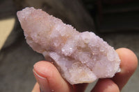 Natural Ametrine Spirit Quartz Clusters x 12 From Boekenhouthoek, South Africa