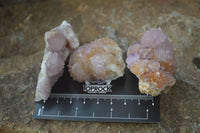 Natural Amethyst Spirit Quartz Clusters x 20 From Boekenhouthoek, South Africa