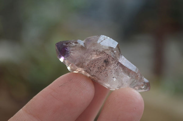 Natural Smokey Amethyst Crystals x 40 From Chiredzi, Zimbabwe